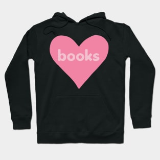 Books Heart Hoodie